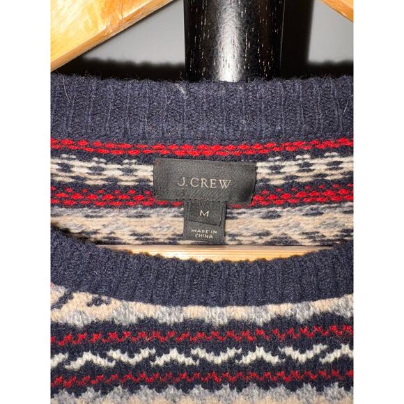 J.Crew Fair-isle Lambswool Sweater - Picture 4 of 5